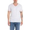 REPLAY M3591 .000.2660, T-shirt Uomo, Bianco (Optical White 001), M