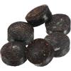 PATIKIL 13mm Biliardo Stecca Punte, 12pz Biliardo Biliardo Stecca Punte Biliardo Stecca Sostituzione Punta Snooker Stecca Punte per Biliardo Stecca, Marrone