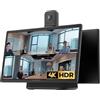 KanDao Meeting Ultra Sistema di telecamere per sale conferenze, telecamera per web-conferenze 4k HDR 360° AI Smart Zooming, touchscreen da 15,6, per conferenze di medie e grandi dimensioni