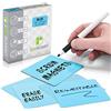 2DOBOARD Etichette Magnetiche Scrivibili - 7,5 x 7,5 cm Blu - 25 pezzi - Scrum Cards - Kanban Board, Scrum Board o Lavagna Magnetica per Frigorifero (Blu)