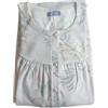 Linclalor Camicia da Notte Invernale Manica Lunga Serafino Raglan Interlock (Rosa, 46)