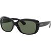 Ray-Ban per donna RB4101 601 (JACKIE OHH) - 58 mm (BLACK/crystal green)