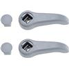 The Lord of the Tools Sostituzione Maniglia Leva Regolazione Sedile 2 Pezzi 7701209658 7701470827 Compatibile con Renault Clio II 1998-2008/Twingo 1993-2007 Regolatore Altezza Sedile Automobilistico
