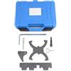 Bisenya Attrezzo per la sostituzione della cinghia di distribuzione - Compatibile con F-o-r-d Ma-zda 1.4 1.6 1.8 2.0 Di/TDCi/TDDi Eco-boost S60 S80 V40 V60 V70 #303-1097, 303-735, 303-1059, 303-748 Bisenya