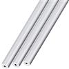METALLIXITY Tubo Alluminio 6063 (12mm OD x 3mm ID x 250mm L) 3pz Rotondo Tubatura per Casa Arredamento Macchinari fai da te Artigianato