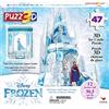Cardinal Frozen Ii, Puzzle in Plastica da 30 Pezzi, Il Castello di Ghiaccio di Elsa Tridimensionale, dagli 8 Anni in Su