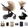 Kinderkraft Passeggino 3 in 1 Prime2 Mink Pro Sandrose Beige