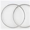 3DANCraftit 12.5 cm rotondo/circolare anello ferro borsetta borsa maniglia per maniglie making Purse making maniglia di ricambio un paio (2 pezzi) per lotto. C61