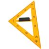 HOODANCOS Righello Triangolare Con Impugnatura A 45° Per Uso Scolastico E Lavorativo Righello Triangolare Per Disegno Didattico Set Quadrato Magnetico