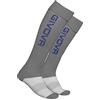 GIVOVA CALZA ALLENAMENTO GRIGIO/BLU Tg. SENIOR