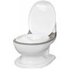 Nuby - My Real Potty - Vasino Educativo Con Suono - Toilette Facile Da Pulire Per Bambini A Partire Dai 18 Mesi, Bianco