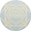 SLOWPLAY Nash, fiches da poker in ceramica di grado casinò, 10 grammi, per Texas Hold'em, chip professionali da 39 mm, confezione da 50 con denominazione di 10000