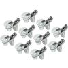 Gedotec Supporto per mensole Supporto per mensole in vetro 5 mm Supporto per mensole in vetro Supporto per mensole da cucina - H3136 | Perno per mensole in acciaio nichelato