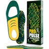 SPIFFYFOOT Solette per Spina Calcaneare, Fascite Plantare, Dolore al Tallone, Piede Piatto, Antipronazione, Solette Running Uomo/Donna con Supporto per Arco Plantare, Plantari Regolabili (S - 35/39EU)