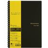 Maruman MNEMOSYNE Agenda mensile 2024, planner mensile con linguette, 20,27 x 14 cm (A5), 1 ea (MND283-24), nero