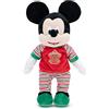 Simba - Diseny Peluche Topolino Cm 25, 6315870278, +0 Mesi, con Pigiamino Natalizio