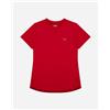 Diadora Tech W - T-shirt Running - Donna - Rosso