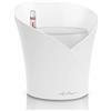 LECHUZA Vaso ORCHIDEA bianco opaco, art. 13960, da interno, autoirrigante, diametro 12
