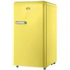 DCG Mini Frigo Frigobar Minibar Capacità 100 Litri con Congelatore Giallo MF100Y