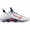 Mizuno Wave Momentum 3 White/Salsa/Vulcan