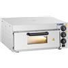 Royal Catering Forno per pizza - Piastra in pietra refrattaria - 1 camera - 2000 Watt - Royal Catering RCPO-2000-1PE