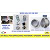 AUTOKIT KIT RIALZO Spessori Molle Specifico COMPATIBILE con PANDA 169 Cross 2003 2011