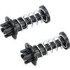 MangWany 2 molle per cofano A2048800227 A2048800127 Molla del Cofano dell'Auto per classe C W204 Classe E W212 S212 A207 C207 Classe S W222 Classe SL R231 GLK X204 clip di fissaggio
