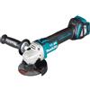 Makita Smerigliatrice Brushless LXT 115mm 18V Nudo Unità con Laterali Maniglia