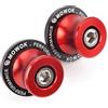 CCYYMOWOK MOWOK Universale M8 Nottolini Cavalletto Moto Accessori per S1000R/XR/RR, GSR 600 750 GSXR GSXS 1000 GSX-8S V-Strom SV650, CBR600RR CBR 1000 900 954 RR Trident 660, Multistrada 950 1200 V2 V4 (Rosso)