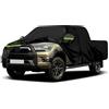 Judanna telo copriauto impermeabile per Toyota Hilux Crew Cab 2004-2025, copertura antipolvere, protezione UV e neve
