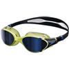 Speedo Biofuse 2 Mirror Occhialini da nuoto per Unisex Adulto, Giallo/Grigio Fumo, One Size