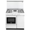 DELO De Longhi SEW 8541 N ED Cucina a Gas Piano Cottura con 4 Fuochi + 1 Elettrico Forno Elettrico Classe A Bianca