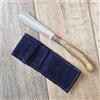 Lametta galluresa Coltello artigianale Lametta Pusceddu Manico corno di bue lucido 25 cm minatore
