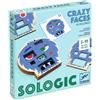 DJECO Carte Sologic Crazy Faces 40 sfide,Djeco,Eta 5-99 anni