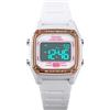 TONSHEN Donna e Adolescente Sportivo Orologio Impermeabile Multifunzione LED Elettronico Allarme Data Cronometro Outdoor Militare Digitale Orologi da Polso Plastica e Gomma (Bianco)