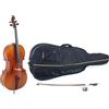 GEWA Violoncello GEWA, set di violoncelli serie Maestro 1 VC3-1/2 pronto per l'uso incl. borsa, arco Massaranduba e corde Larsen Aurora