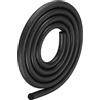 METALLIXITY Schiuma Gomma Meteo Guarnizione Striscia (7mm Diametro x 6m Lunghezza) 1pz, EPDM Gomma Rotondo Sigillo Striscia - per Casa Riparazione, Porta, Nero