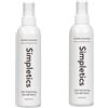 Yacriso Simpletics Spray al Sale Marino Texturizzante alla Vaniglia - Per Capelli Ricci e Onde da Spiaggia Con Tenuta (2PCS)