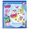 BANDAI Littlest Pet Shop - Pack Safari - 3 animali e accessori - Licenza ufficiale - Coffret giocattolo animali carini - Miniature di animali - Giocattolo per bambini 3 anni e + - BF00524
