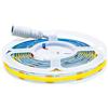 Tesfish Striscia LED 12 V COB 2 m Bianco 6000K 320 LEDs/m Strisce luminose flessibili Nastri al neon con spina DC per feste, banconi, scaffali, decorazioni per la casa