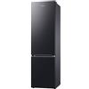 Samsung RB38C607AB1/EF Frigorifero Congelatore, 203 cm, 387 L, Frigorifero AI con congelatore, Wifi & AI Energy Mode, Humidity Fresh+, Tecnologia Space Max, No Frost+, Premium Black Steel