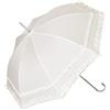 VON LILIENFELD Ombrello da sposa, ombrello e ombrellone Mary, Ecru, 90/90, Classico