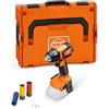 FEIN SET Chiave Battente a Batteria Ready to Use, ASCD18-300W2 AS 18V, Motore Brushless, Coppia fino 290 Nm, Regolazione coppia su 6 Livelli, Viti metriche fino a M18, senza Batteria e Caricabatteria