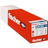 Fischer Viti per Legno e Costruzioni PowerFull II CHTF 10,0x320, Filetto Totale, Testa Cilindrica, Impronta Torx, Zincata Bianca, 25 Pz, 562971