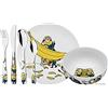 WMF Set posate bimbo Minions, 6 pezzi, posate acciaio inox 18/10