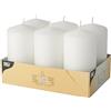 PAPSTAR - PAPSTAR Bougie cylindrique, diamŠtre: 60 mm, blanc