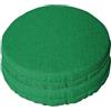 SalGiu Cuscini Sedia Rotondi Cucina (2 pezzi) Con Fascia Elastico Imbottito e Sfoderabile 40 cm (Verde)