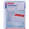 Leukomed t plus skin sensitive medicazione post-operatoria trasparente mpermeabile con massa adesiva al silicone 8x10cm5 pezzi