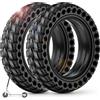 BANGTING 2PCS 8 1/2 x 2 Pneumatici per Monopattino Elettrico Ruote, 8.5x2 Pollici Gomme Piene, 50/75-6.1 Pneumatico di Ricambio per Xiaomi Pro 2 / M365 / M365 Pro / 1S / 3/3 Lite/Essential