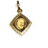 gioielleria bucci Ciondolo padre pio oro giallo 18 kt con collana laccio in omaggio